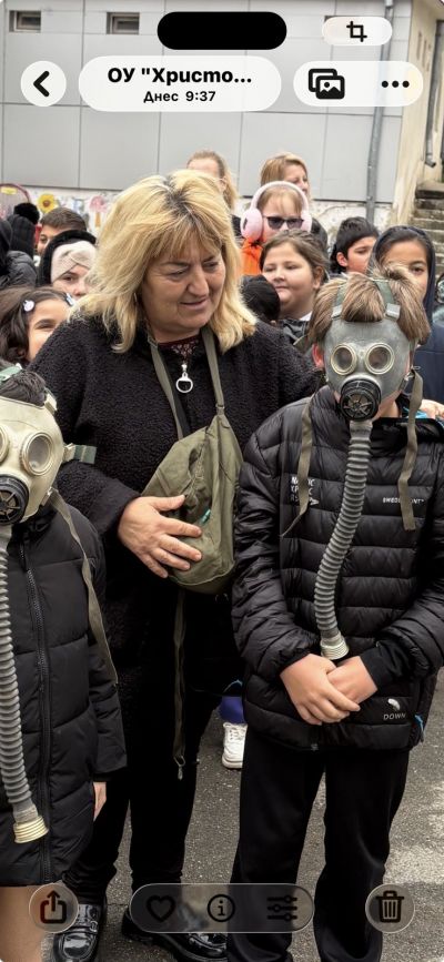 Учебна тренировка по евакуация при бедствия и аварии в ОУ „Христо Смирненски“ – гр. Добрич - Изображение 7